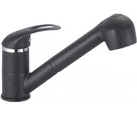 FM6003H Смеситель Кухня Fmark шар. d 40 с выдвигающейся лейкой Черный