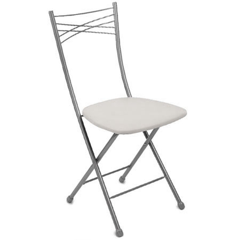 Стул СКЛАДНОЙ сиденье круглое винилискожа ССН1*