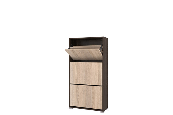 Обувница XL Танго (600*1250*250) кантер/сонома (1 место)