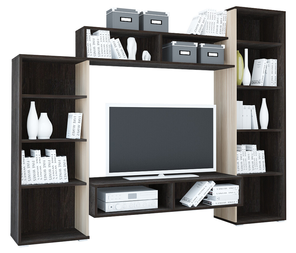 Гостиная Рио (2000*1642*446) кантер/сонома (4 места)