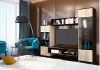 Гостиная Рио (2000*1642*446) кантер/сонома (4 места)