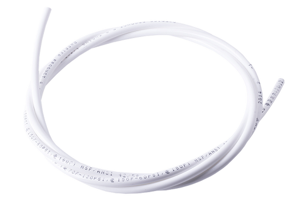 Трубка 1/4" белая для подключения крана чистой воды (10м)