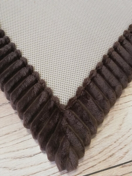 Коврик д/ванны 1 предм. "MEMORY stripes" COMFORT 60*90 Chocolate шоколад