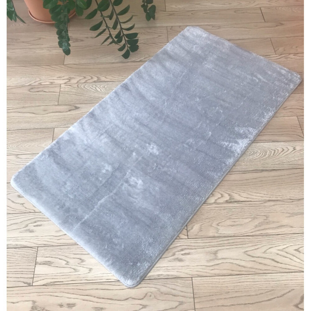 Коврик 1 предмет Rabbit  80*150 grey серый