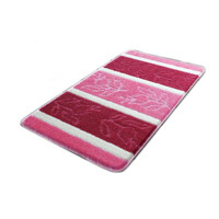 Коврик д/ванны 2 предм. ZALEL SILVER 60*100 + 50*60- розовый