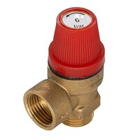 Клапан предохранительный 1/2" г/ш 6 бар