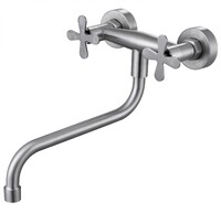 FS8533 Смеситель Кухня Fmark 1/2 м/к Крест