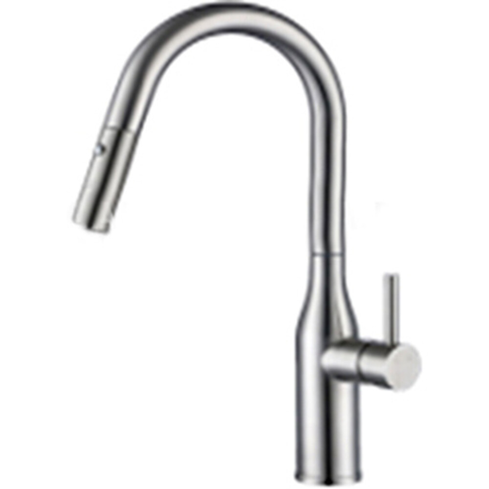 G4398-45 Cмеситель Кухня GAPPO d-35 c выдвижным изливом (сатин)