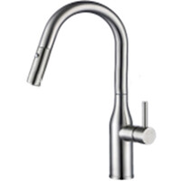 G4398-45 Cмеситель Кухня GAPPO d-35 c выдвижным изливом (сатин)