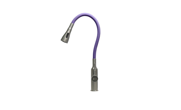 LM5082S-Violet Expert Смеситель для кухни с гибким изливом, сталь ФИОЛЕТОВЫЙ LEMARK