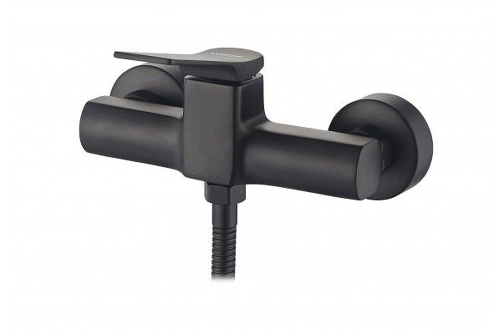  2075В Смеситель Ванна Душ LEDEME (черный) шар d-35