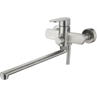 72216 Смеситель Ванна LEDEME НЕРЖАВЕЙКА дл излив