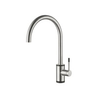 74013 Смеситель Кухня LEDEME d-25 на гайке НЕРЖАВЕЙКА