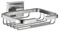 71802-1L Мыльница настенная (решетка) (нержавейка) *