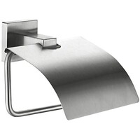 71803L Бумагодержатель с крышкой (нержавейка)