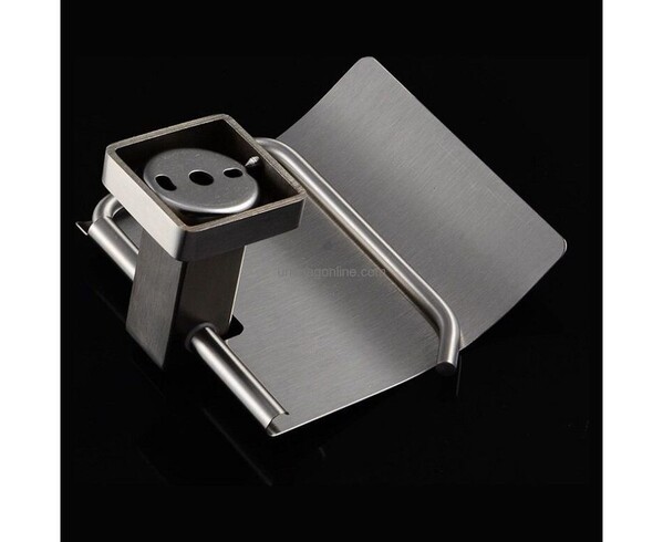 71803L Бумагодержатель с крышкой (нержавейка)