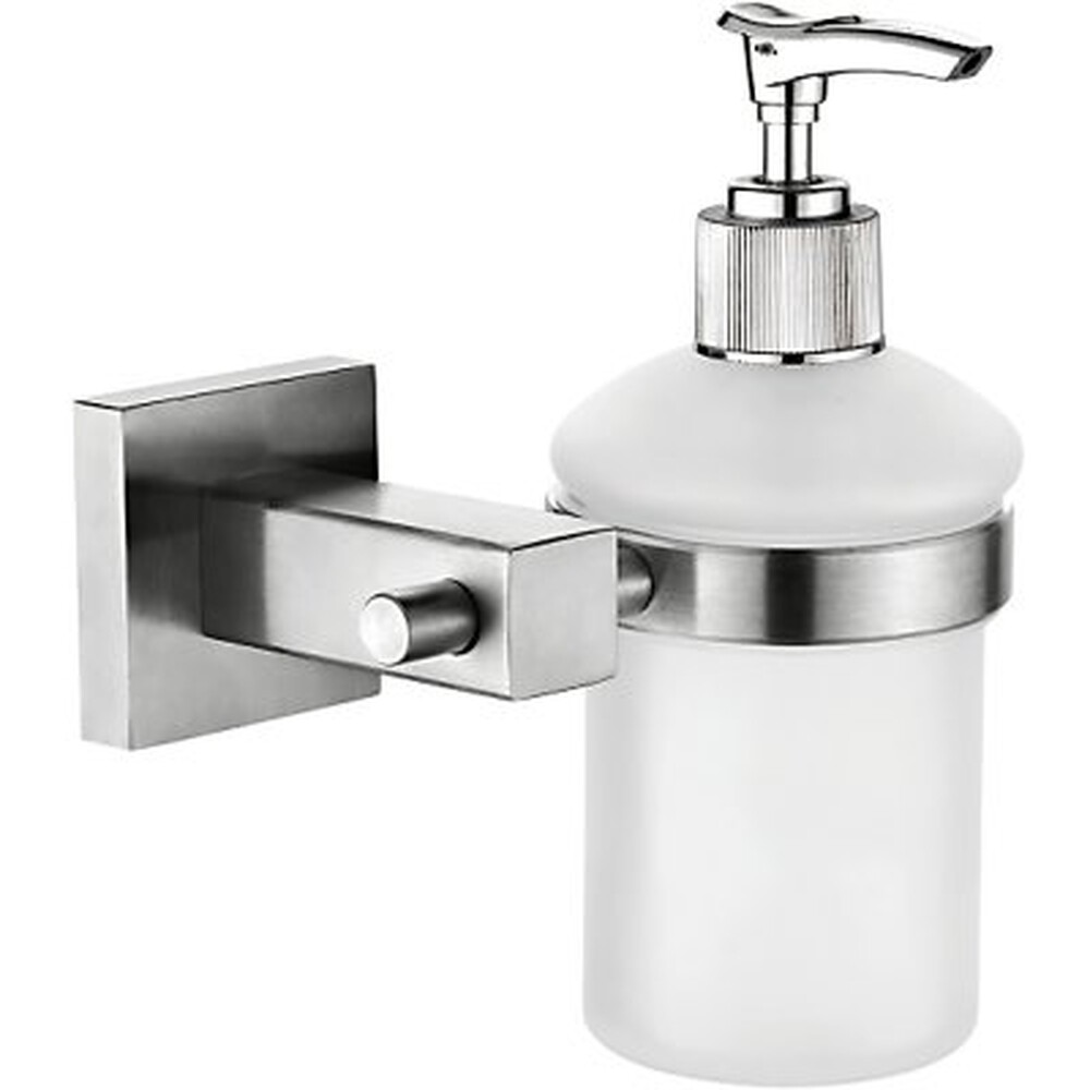  71827L Дозатор настенный (стекло) (нержавейка)   СУПЕРЦЕНА !!!