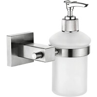  71827L Дозатор настенный (стекло) (нержавейка)   СУПЕРЦЕНА !!!