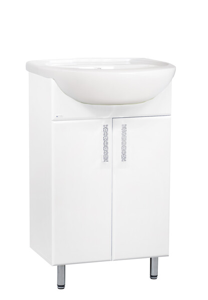 Подстолье SANTREK HOME "Марта-50" (Белый) 2 двери под умывальник "Эрика-50" 465х800х300*