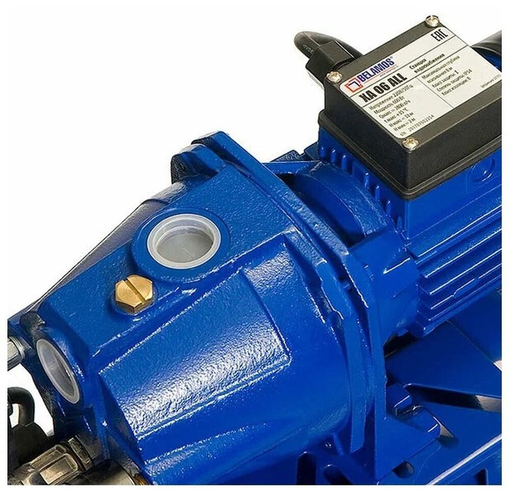 Насосная станция BELAMOS ХА 05 ALL, чуг.корп., 0,5 кВт, выс.под. 35 м.,произ. 3000 л/ч. глуб всасыв. 8 м.