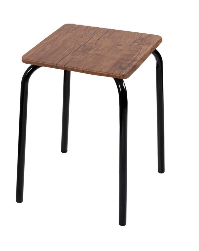 Табурет Комфорт КВАДРАТ МДФ Дуб антик фристайл ТКМ2/ДА NIKA*