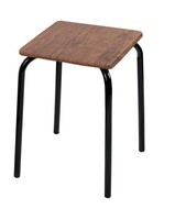 Табурет Комфорт КВАДРАТ МДФ Дуб антик фристайл ТКМ2/ДА NIKA*