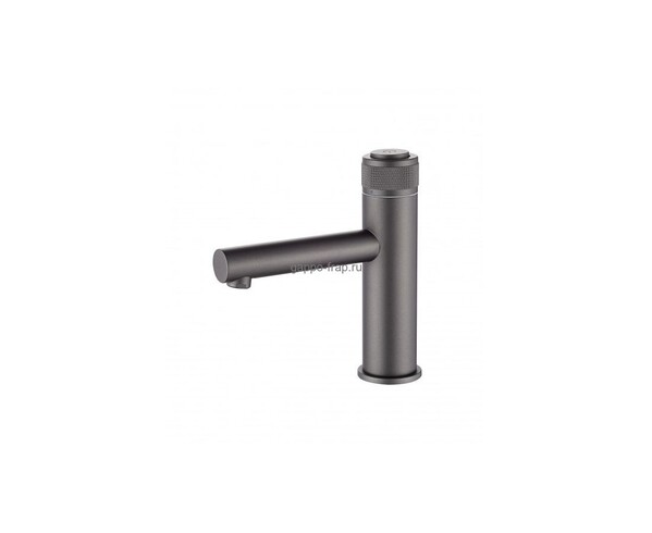1076U Смеситель Тюльпан LEDEME d-35 на гайке (Графит)