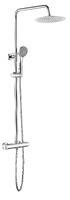 2476 Душевая система LEDEME d-35 с троп душем (хром)