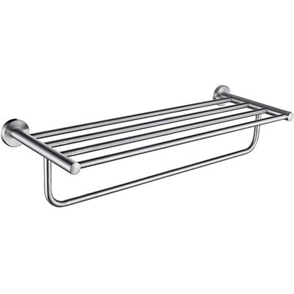 71724/L Полка для полотенец 60см (нержавейка)