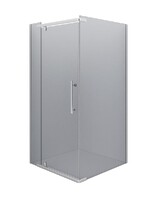 Душевое ограждение ERLIT ER10109H-C4 (90*90*200) стекло тонированное 6 мм. 3к.