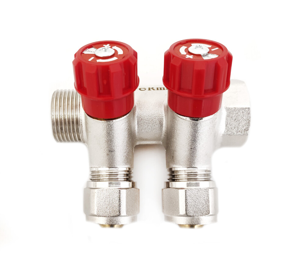 Коллектор 3/4 2 ВЕНТИЛЯ*16