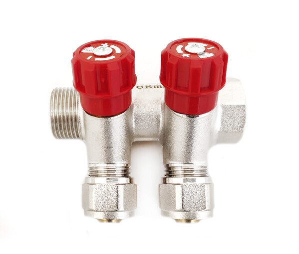 Коллектор 3/4 2 ВЕНТИЛЯ*16