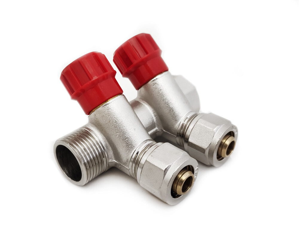 Коллектор 3/4 2 ВЕНТИЛЯ*16