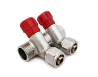 Коллектор 3/4 2 ВЕНТИЛЯ*16