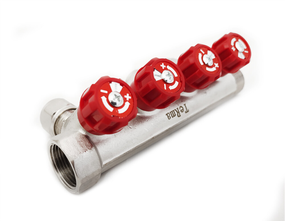 Коллектор 3/4 4 ВЕНТИЛЯ*16