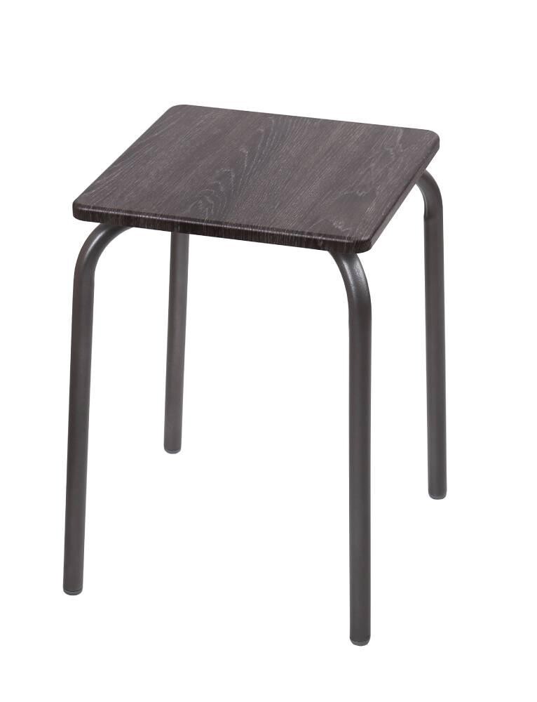 Табурет Комфорт КВАДРАТ МДФ Дуб шале ТКМ2/ДШ NIKA*