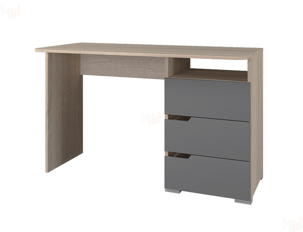 ФАСАД Стол Анталия 1200/3 ящ. (графит)