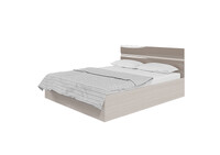 КОРПУС Кровать 1,6м "Ненси" (ясень шимо) БЕЗ НАСТИЛА (3 места)