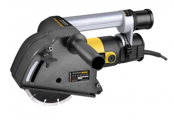 HAG915S Штроборез Hanskonner 150мм, 1600Вт, 7000об/мин, плавный пуск, константная электроника, кейс,