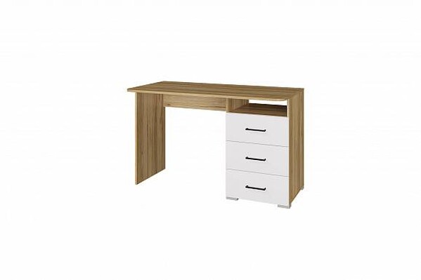 КОРПУС Стол 1200/3 ящ. (крафт золотой) (2 места)