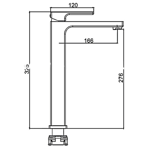 G1018-2 Смеситель Тюльпан GAPPO шар, высокий