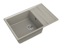 Мойка для кухни GranFest Композит LEVEL 760L чаша+крыло 760*500 (LV-760L топаз)