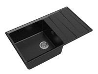 Мойка для кухни GranFest Композит LEVEL 860L чаша+крыло 860*500 (LV-860L черный)