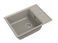 Мойка для кухни GranFest Композит VERTEX 680L чаша+крыло 680*500мм (V-680L топаз)