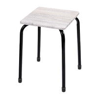 Табурет Комфорт КВАДРАТ МДФ Бомонд грей ТКМ2/С NIKA*