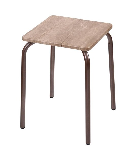 Табурет Комфорт КВАДРАТ МДФ Ель умбра ТКМ2/Е NIKA*