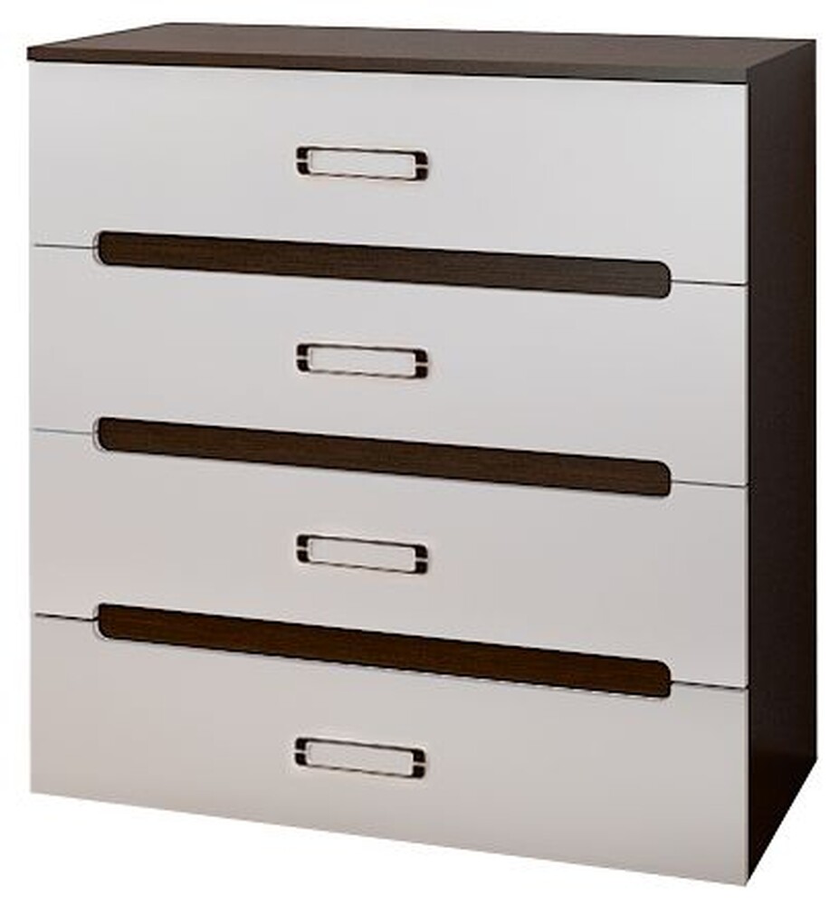 Вегас Комод венге/белый (3 места)