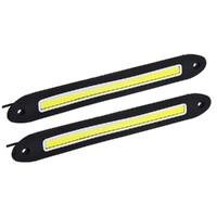 Дневные ходовые огни, LED 80шт, гибкий резин. корп., 255мм, 12V, белый, 2шт NEW GALAXY 702-070