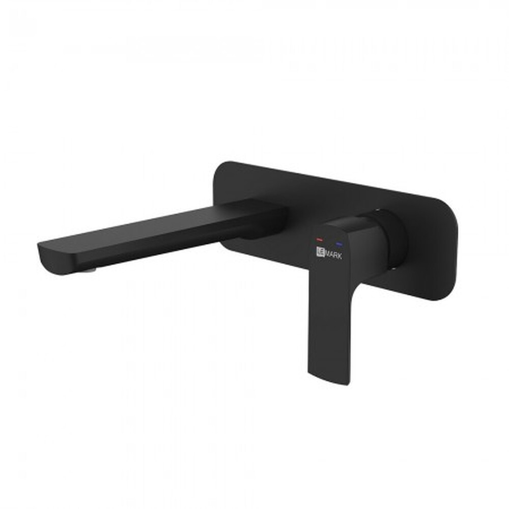 LM7226BL Ursus Смеситель для умывальника встраиваемый, черный LEMARK
