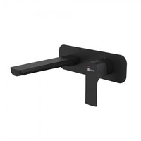 LM7226BL Ursus Смеситель для умывальника встраиваемый, черный LEMARK